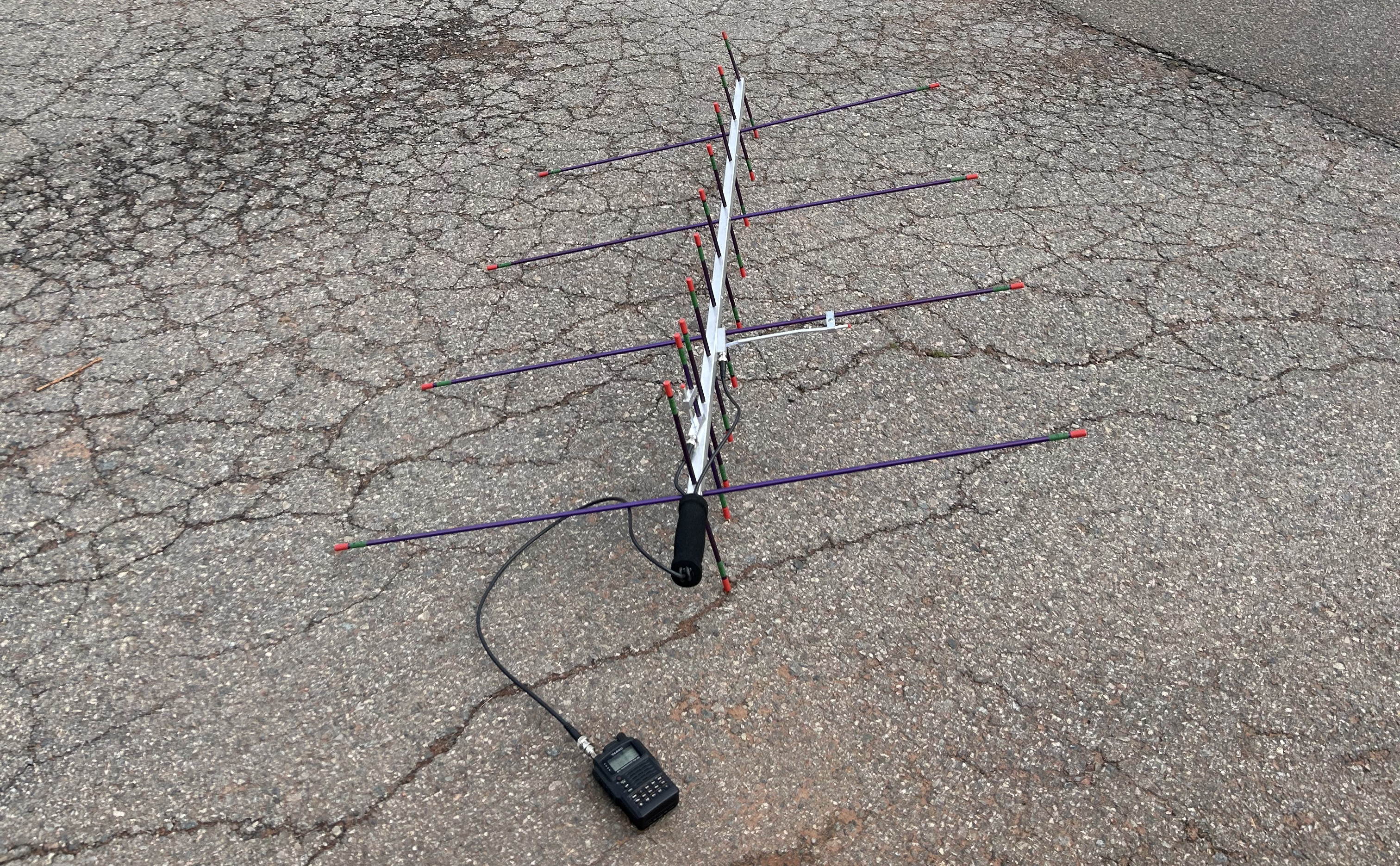 VY2/VE9EX equipment, a radio and antenna